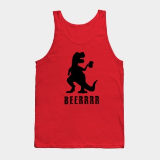 T-rex loves beer Tank Top